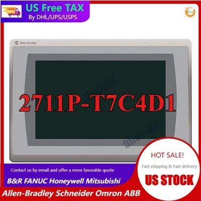 Allen Bradley 2711P-T7C4D1 PanelView Plus 700 HMI 7" 24VDC ¡Envío Gratis Nuevo! Foto 1 de 4