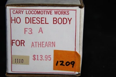 1209 - Cary Loco Works - Cuerpo fundido a presión diésel HO - F3-A - [para Athearn] Foto 1 de 2