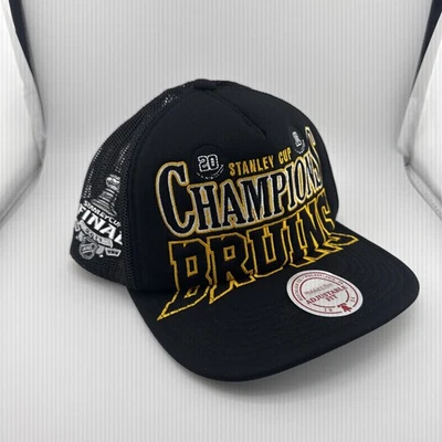 Gorra Mitchell & Ness Boston Bruins 2011 Stanley Cup Champions Snapback para hombre Foto 1 de 4