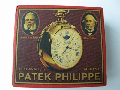 ADVERTISING SOUVENIR CARDBOARD BOX FOR POCKET WATCH PATEK PHILIPPE - Image 1 of 4