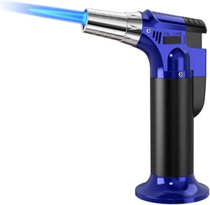 Torch Lighter, Butane Torch Lighter Refillable, Safety Lock (12 Pack) - Picture 1 of 1