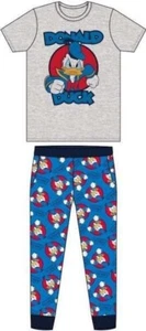 Set pigiama uomo personaggio Paperino maniche corte e pantaloni salotto - piccolo - Foto 1 di 1