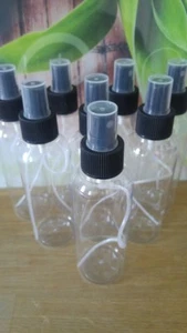 Sprühflaschen Set 6 Stck. Zerstäuber 10 ml 30 ml 60 ml 100 ml NEU - Bild 1 von 13