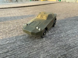 Vintage Soviet Army BRDM-1 Armored Car Military WW2 Metal Tank Toy (012) - Picture 1 of 6