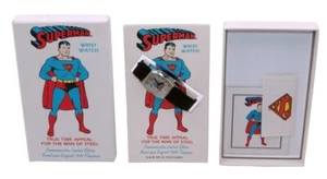 Superman Reproduction 1939 Wrist Watch Warner Bros 1993 NIB High Grade w/COA - Picture 1 of 19