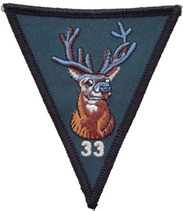 33 Squadron Operations Royal Air Force Embroidered Patch Badge - MOD LICENSED - Foto 1 di 4