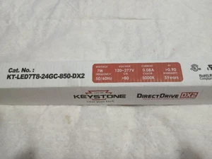 KEYSTONE DIRECTDRIVE KT-LED7T8-24GC-850-DX2 - Picture 1 of 8
