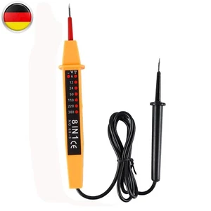 SPANNUNGSTESTER DIODEN PRÜFLAMPE AC DC 6 BIS 380V SPANNUNGSPRÜFER-STROMPRÜFER - Bild 1 von 12