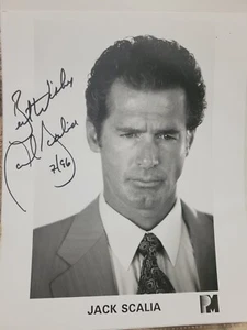8x10 signed auto in person, jack scalia - Picture 1 of 1