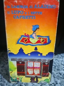 La Lampada di Aladino- Il lupo e i sette capretti - vhs - 1990 - VideoCart -F - Imagen 1 de 1