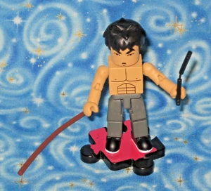 Bruce Lee Minimates Brave Little Dragon 2002 Art Asylum Block Figure - Picture 1 of 4