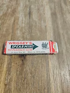 VINTAGE WRIGLEY'S SPEARMINT GOMMA dito a scatto - Foto 1 di 3