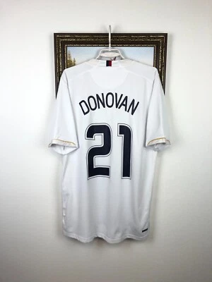 Camiseta de fútbol local de Estados Unidos 2006 fútbol #21 Donovan Copa Mundial Nike talla XL Foto 1 de 4