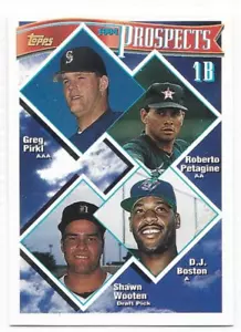Pirkl Petagine DJ Boston Blue Jays Wooten 1994 Topps Prospects MLB Baseball #448 - Picture 1 of 1