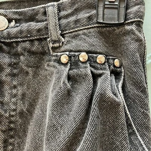 Rocky Mountain Clothing Jeans Women’s 28/7 26X33X12 Bareback Black Denim Mom - Picture 1 of 9