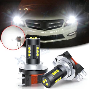 2x Bombillas LED Xenón Blanco H15 para Mercedes Clase CLA Faro Alto DRL - Imagen 1 de 12