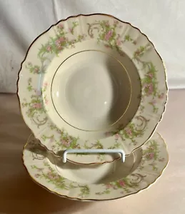 2 Syracuse Dearborn 8" Suppenschüsseln mit Rand - Bild 1 von 2