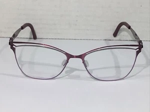 Ovvo Optics Women’s MOD 3705 Boysenberry Titanium Eyeglass Frames CT1-148 - Picture 1 of 7