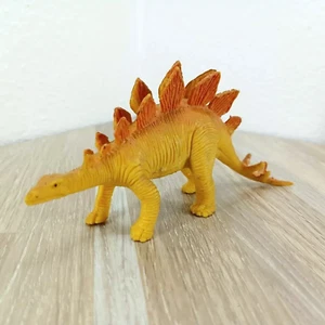 Funrise Plastic Stegosaurus Dinosaur Toy 5.5" Length 1988 - Picture 1 of 4