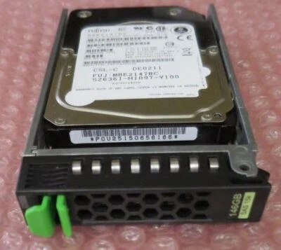 Fujitsu 146GB 15K SAS 6G 2.5" SFF Hard Drive HDD A3C40109266 S26361-H1097-V100 - Image 1 of 2