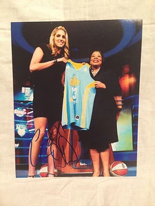 ELENA DELLE DONNE SIGNED AUTOGRAPHED 8X10 PHOTO BASKETBALL CHICAGO SKY COA - Picture 1 of 1