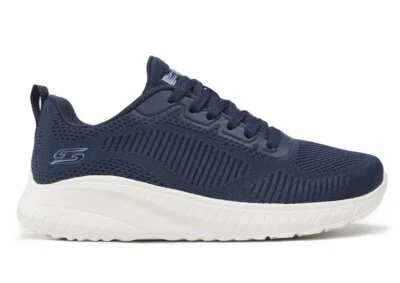 SKECHERS BOBS SQUAD CHAOS FACE OFF 117209W Memory scarpe donna sneakers casual - Immagine 1 di 4