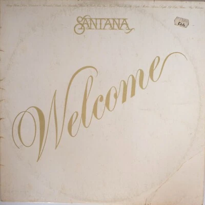 SANTANA - WELCOME - Vinyl LP - CBS Records -1973 - VG FREE POSTAGE (903) - Image 1 of 3