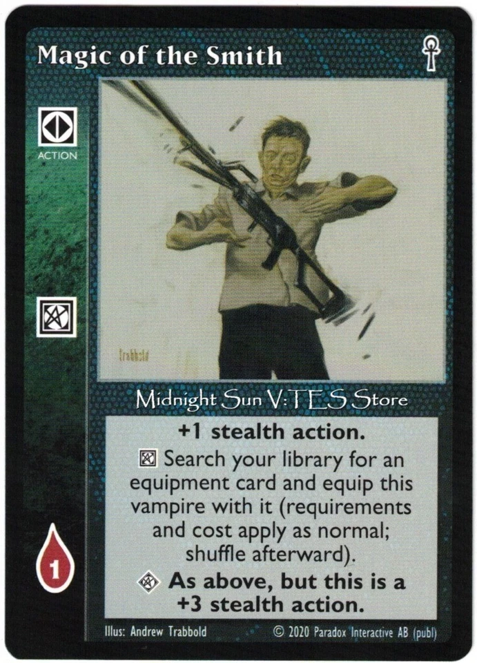 Magic of the Smith Fifth Edition V5 V:TES VTES Vampire CCG - Image 1 of 1