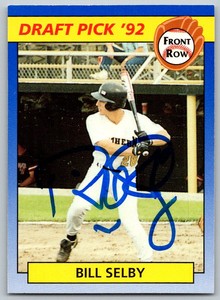 1992 Front Row Draft Picks #49 Bill Selby SIGNED   Boston Red Sox