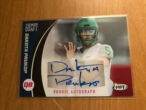 2017 SAGE Hit Dakota Prukop autograph RC Oregon Ducks - Picture 1 of 1