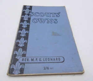 Scouts' Own by Rev MPG Leonard, 1944, Vintage Religious Scouting Book - Picture 1 of 18