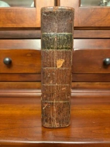 1814 History of Cosmopolite, Four Volumes of Lorenzo's Journal, Travels, Leather - Picture 1 of 4