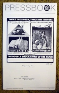 2 x's the shock! 2 x's the terror! 2 pressbooks 8 pages of awe & shock - Picture 1 of 3