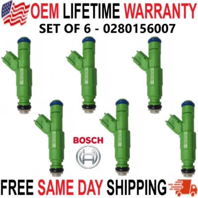 NEW UPGRADED OEM BOSCH IV gen 12 HOLE INJECTORS FOR 01-07 Dodge Caravan 3.3 V6 - Image 1 of 4