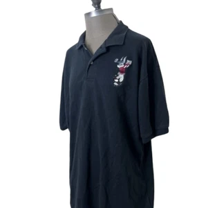 Polo Bugs Bunny Golfing Navy Acme Clothing Co. Uomo Large Warner Brothers - Foto 1 di 6