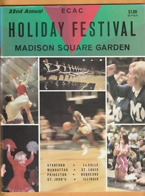 1973 Illinois Illini St. John's Red Storm Princeton Tigers Duquesne Program P71 - Image 1 of 4