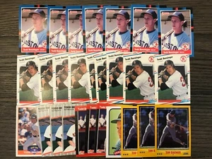 1988 1989 Topps TODD BENZINGER (27) LOTTO CARTE COLLEZIONE RED SOX con ROOKIE - Foto 1 di 1