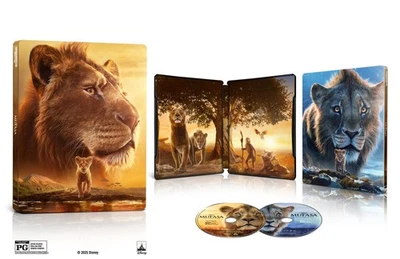 Mufasa: The Lion King - UHD/BD Combo + Digital + Steelbook (Blu-ray) - Image 1 of 4