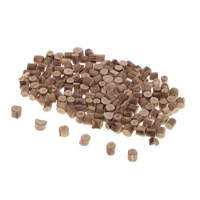 100 mini natural wood slices, wood slabs, rustic tree slice - Image 1 of 3