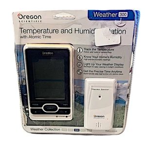 Sensor y estación inalámbricos de temperatura y humedad Oregon Scientific THGN132N usados - Imagen 1 de 2