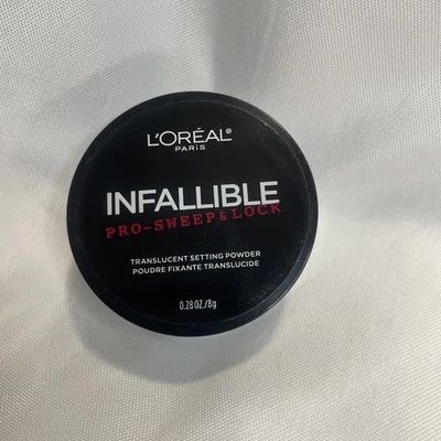 NEW L'Oréal INFALLIBLE PRO-SWEEP & LOCK Setting Powder 610 Translucent - Image 1 of 3