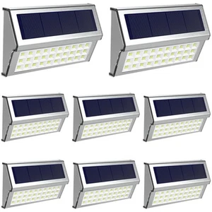 Outdoor Solar Lights, 8 Pack 30 LED Backyard Lights Waterproof Garden Decor P... - Picture 1 of 7