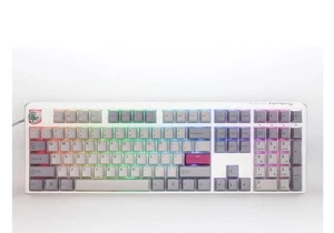 Ducky One 3 Mist Grey Hotswap RGB Double Shot PBT Keyboard (Cherry MX Silver) - Picture 1 of 5