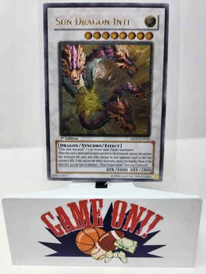YuGiOh Sun Dragon Inti ABPF-EN042 1st Edition Ultimate Rare NM - Image 1 of 2