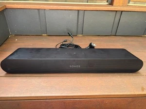 Sonos Ray Model S36 Wireless TV Soundbar Speaker - Black - Foto 1 di 6