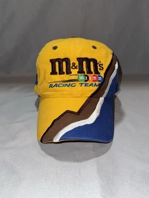 Chase Authentic’s Ken Schrader #36 M&M’s Racing Team Yellow OSFA Hat Cap - Image 1 of 4