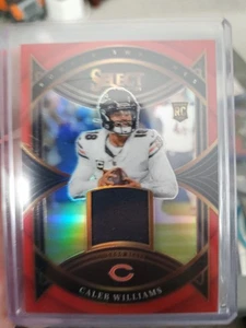 Muestras de novato Panini Select 2024 Caleb Williams #RS-CWS Red Prizm (RC) - Imagen 1 de 3