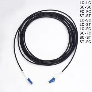 Cable de conexión de fibra óptica simplex para exteriores 3,0 mm Simplex SM TPU cable de fibra blindada - Imagen 1 de 10