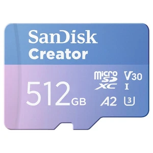 SanDisk Creator microSDXC UHS-I Speicherkarte 512GB - Bild 1 von 1