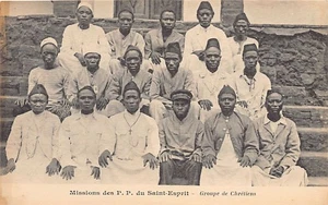 British East Africa - Group of christians - Publ. Missions of the Fathers of the - Picture 1 of 2